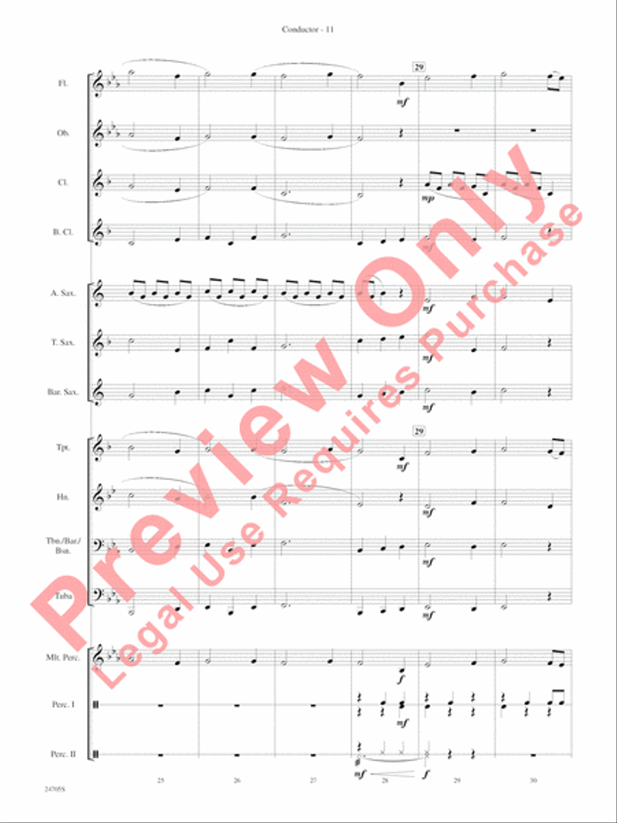 Belwin Beginning Band Kit #2 Concert Band scores gallery preview page 14