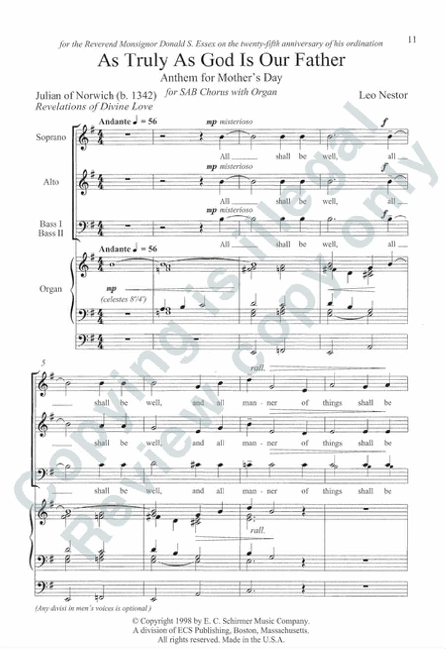 Somerset Anthem Books, Volume VII (Holidays) 3-Part scores gallery preview page 26