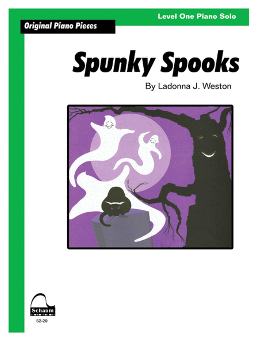 Spunky Spooks Piano Method scores gallery preview page 1