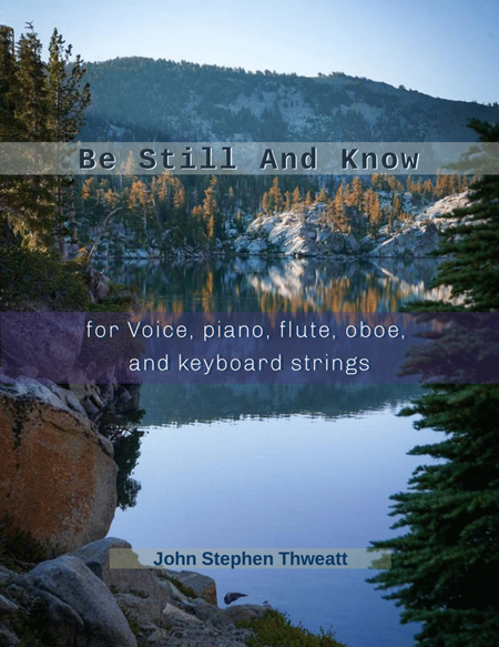 Be Still And Know - Score Only
