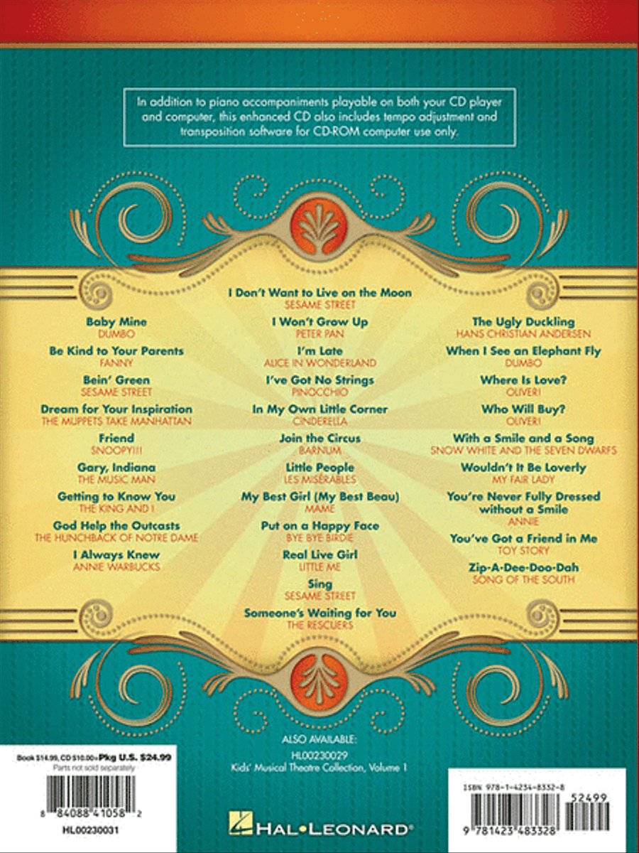 Kids' Musical Theatre Collection – Volume 2 Voice scores gallery preview page 2
