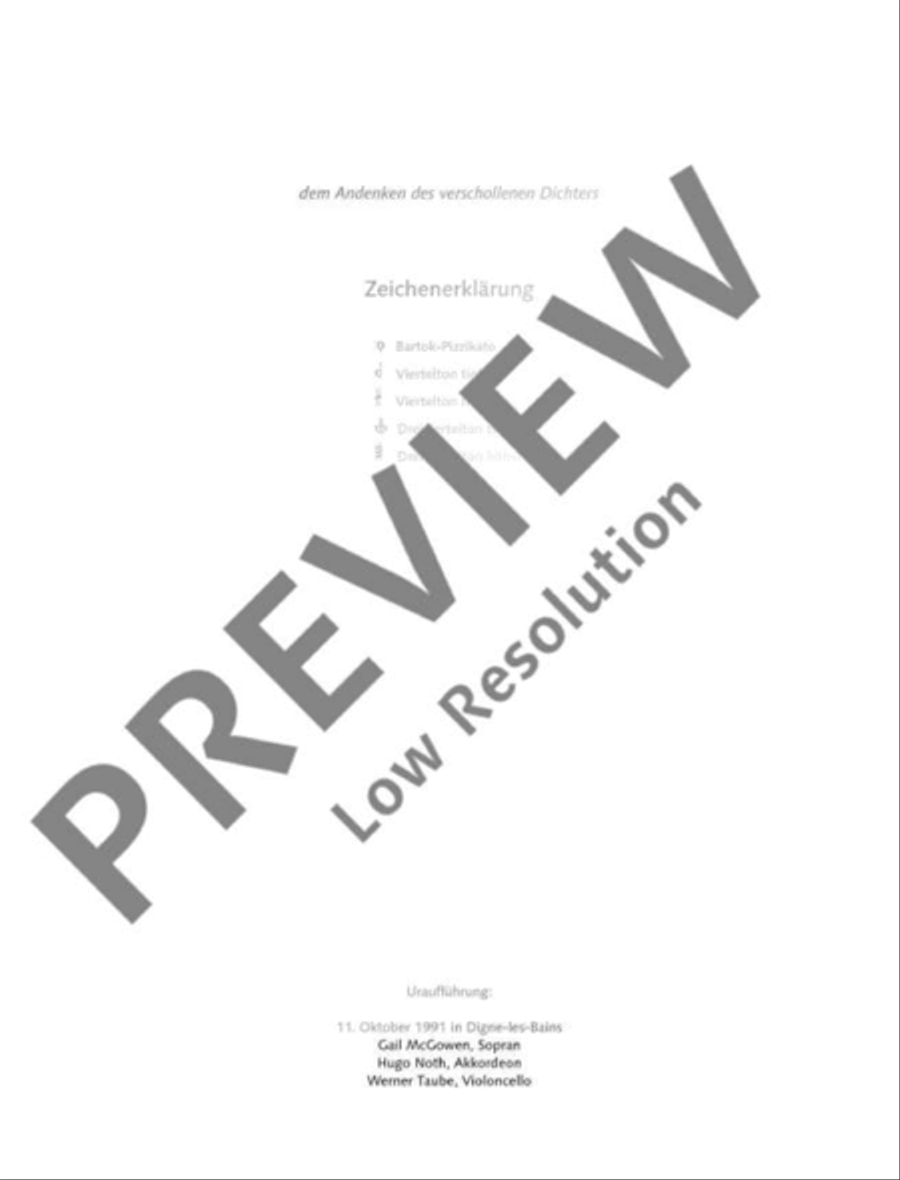 Siete Textos de Miguel Angel Bustos Cello scores gallery preview page 3