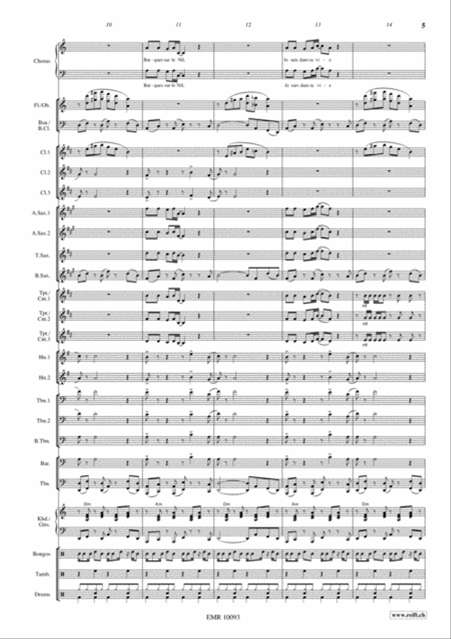 Alexandrie, Alexandra Alexandrie, Alexandra 4-Part scores gallery preview page 6