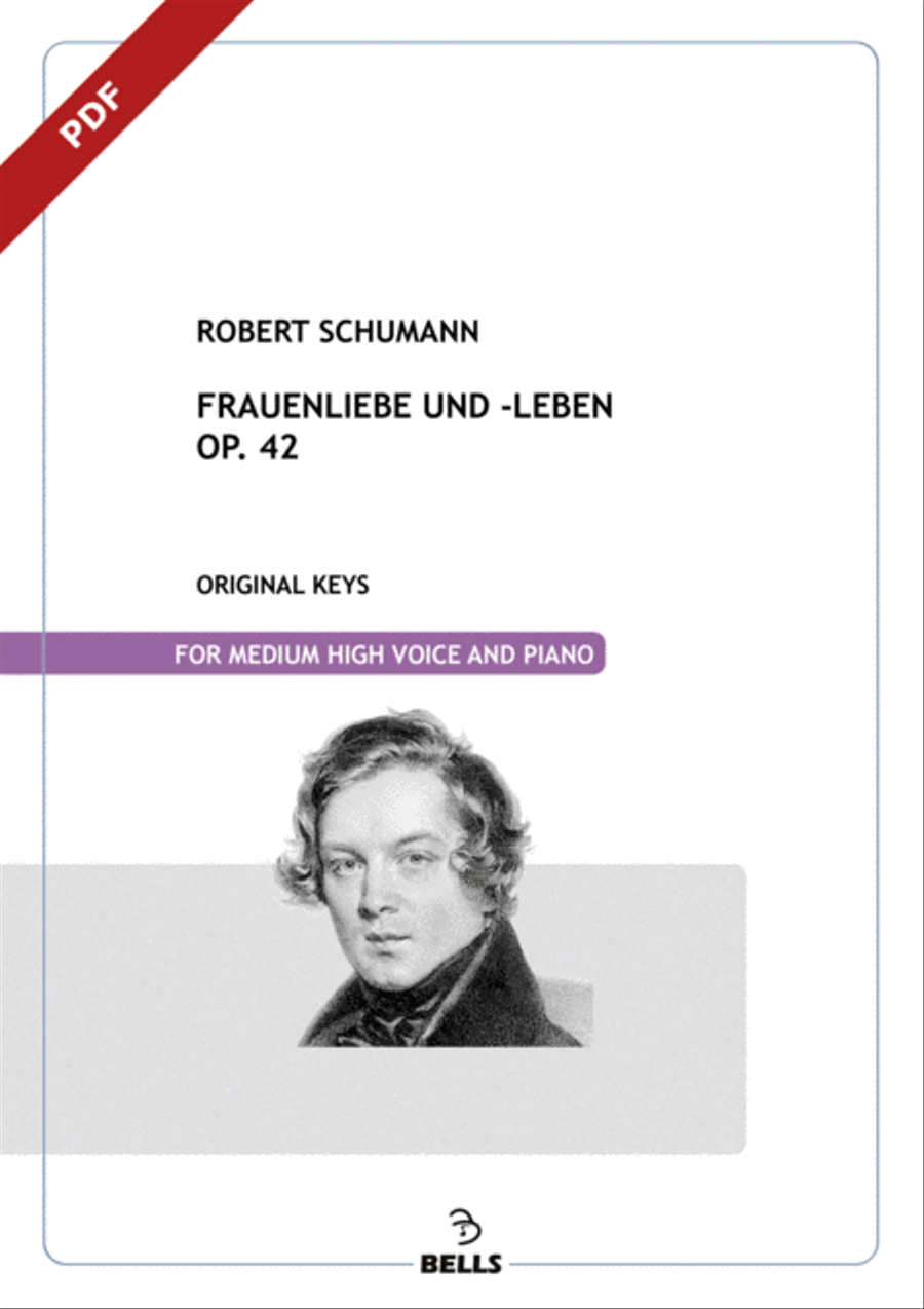 Frauenliebe und -leben, Op. 42 Medium-High Voice scores gallery preview page 1