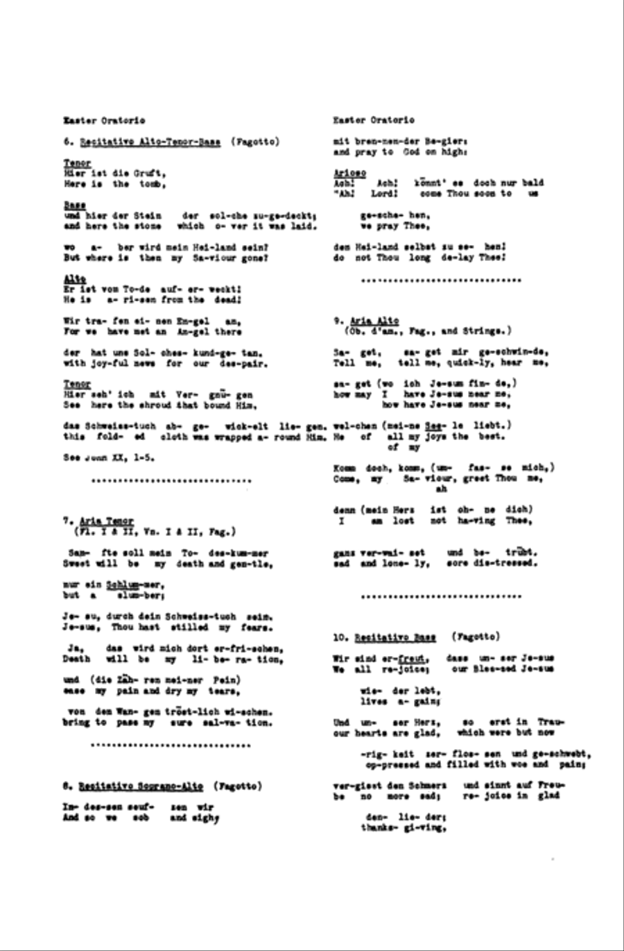 Easter Oratorio 4-Part scores gallery preview page 4