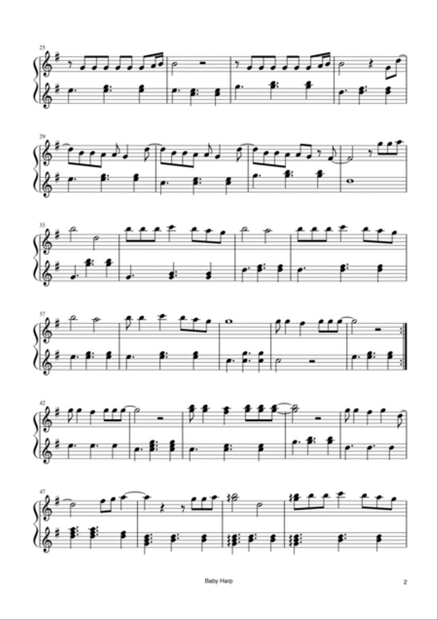 Photograph Harp scores gallery preview page 2