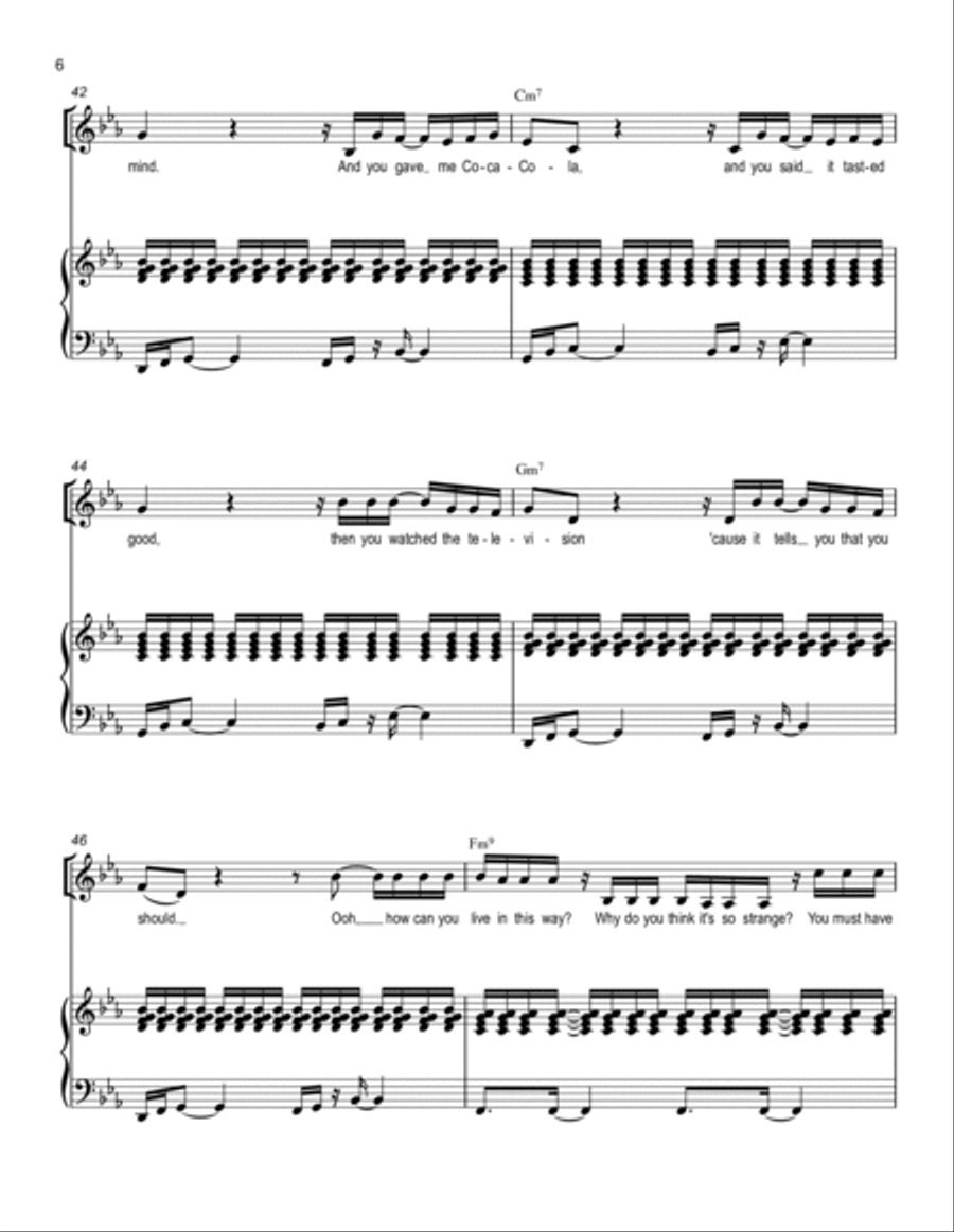 Child Of Vision Voice scores gallery preview page 6