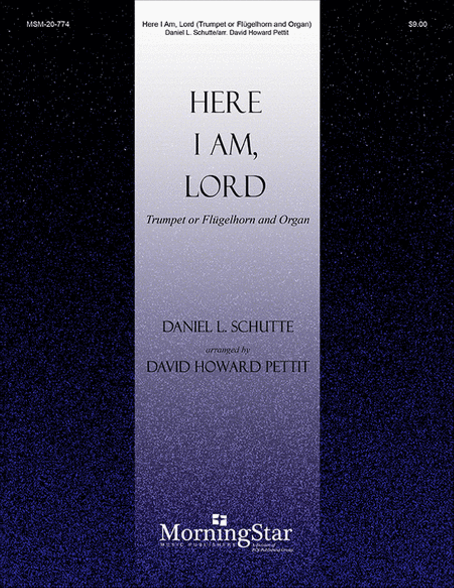 Here I Am, Lord Here I Am, Lord Flugelhorn scores gallery preview page 1