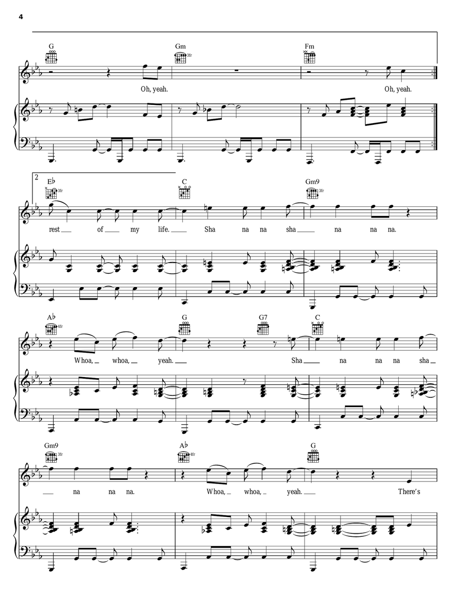 Policeman's Xmas Party Piano, Vocal, Guitar scores gallery preview page 4
