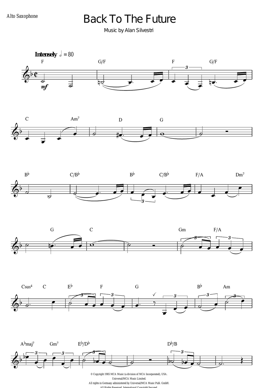 Back To The Future (Theme)