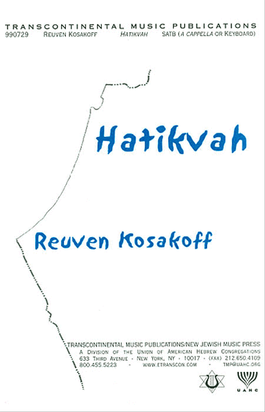 Hatikvah (The National Anthem Of Israel) (SATB)