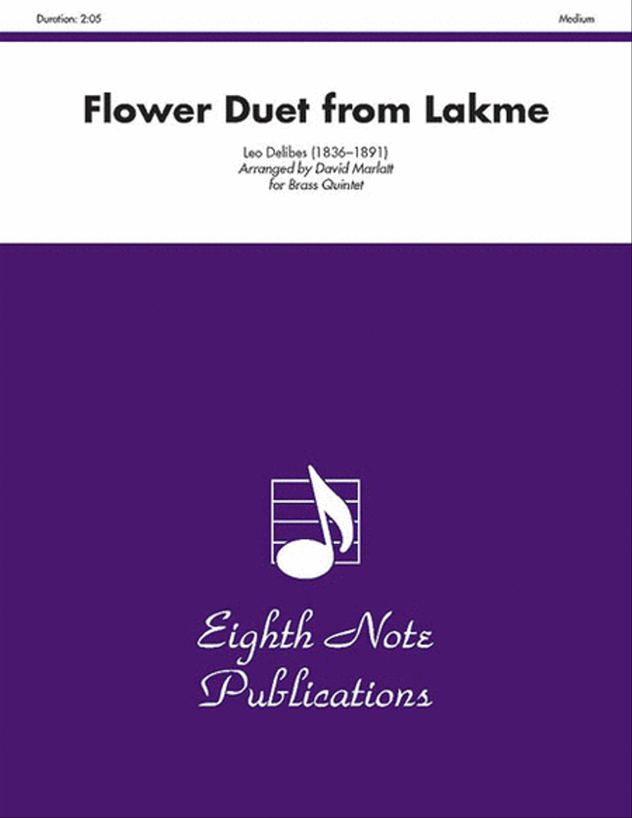 Flower Duet (from Lakme) Brass Quintet scores gallery preview page 1