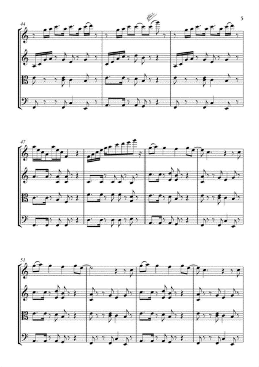 Rather Be Small Ensemble scores gallery preview page 5