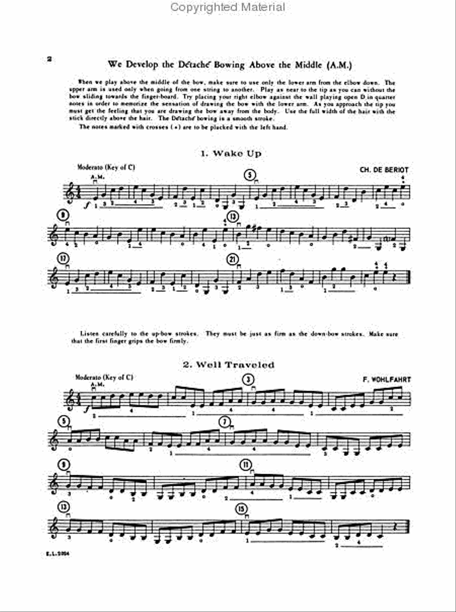 First Position Etudes for Strings