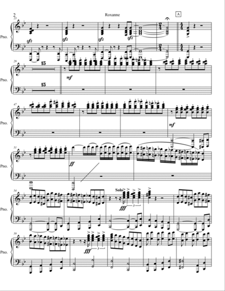 El Tango De Roxanne String Orchestra scores gallery preview page 4