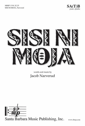 Book cover for Sisi ni moja - SATB Octavo