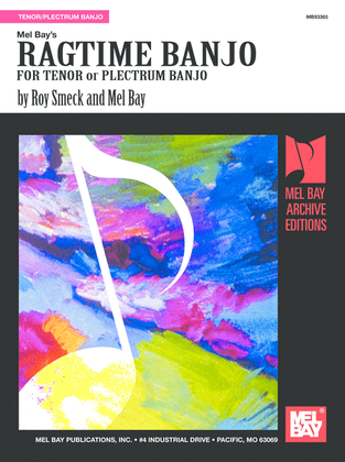 Book cover for Ragtime Banjo For Tenor or Plectrum Banjo