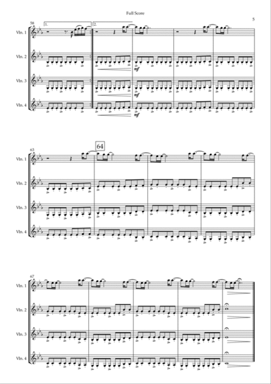 Jireh String Quartet scores gallery preview page 5