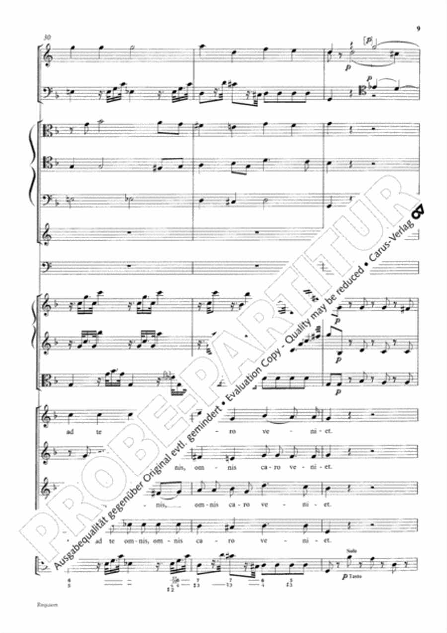Requiem Requiem 4-Part scores gallery preview page 18