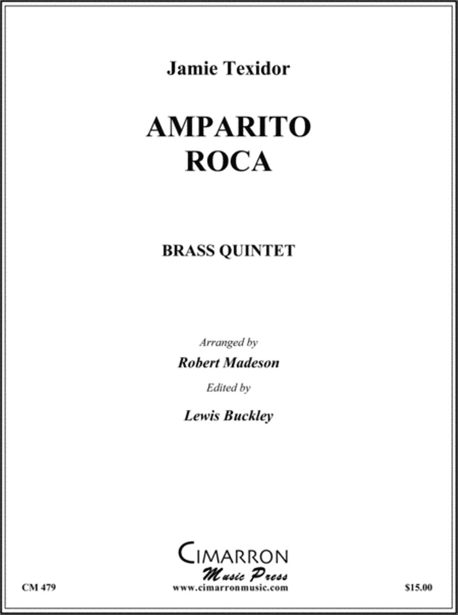 Amparito Roco Amparito Roco Brass Quintet scores gallery preview page 1