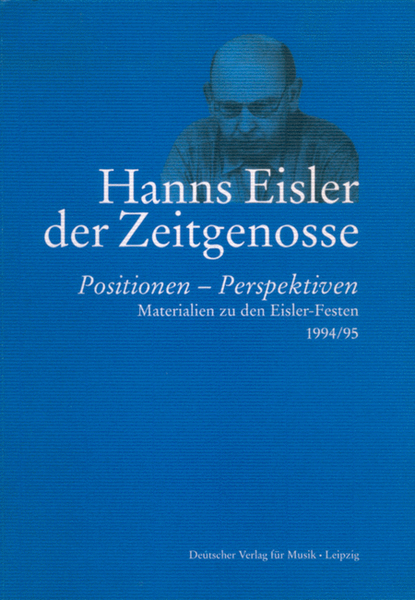 Hanns Eisler - Der Zeitgenosse