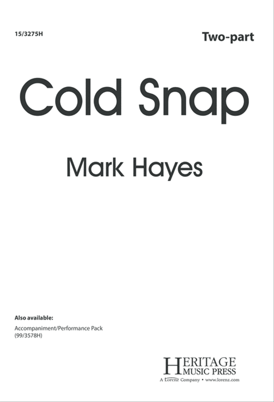 Cold Snap 2-Part scores gallery preview page 1