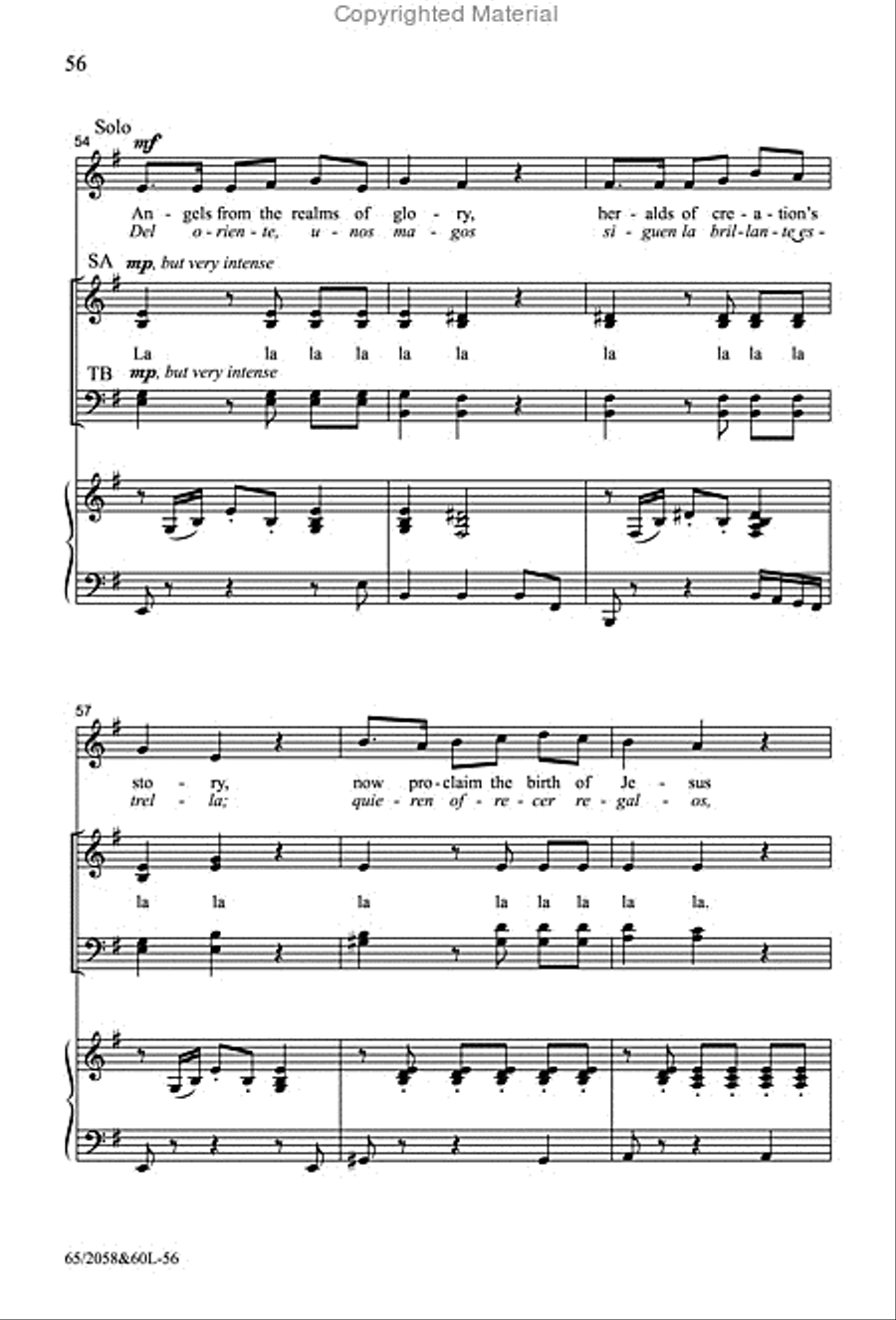 The Christmas Story - SATB Score with Performance CD 4-Part scores gallery preview page 32