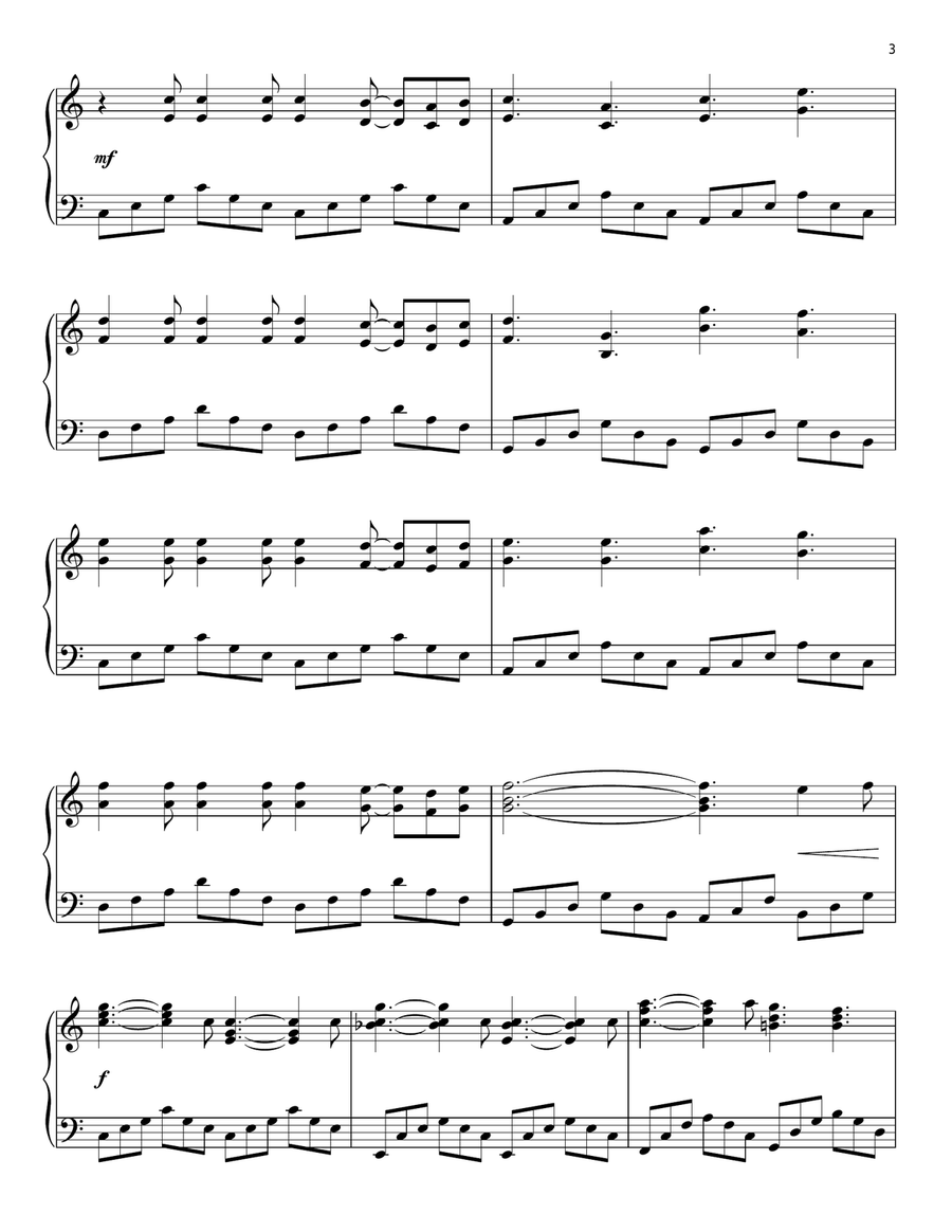 The Wonder Of You The Wonder Of You Piano Solo scores gallery preview page 3