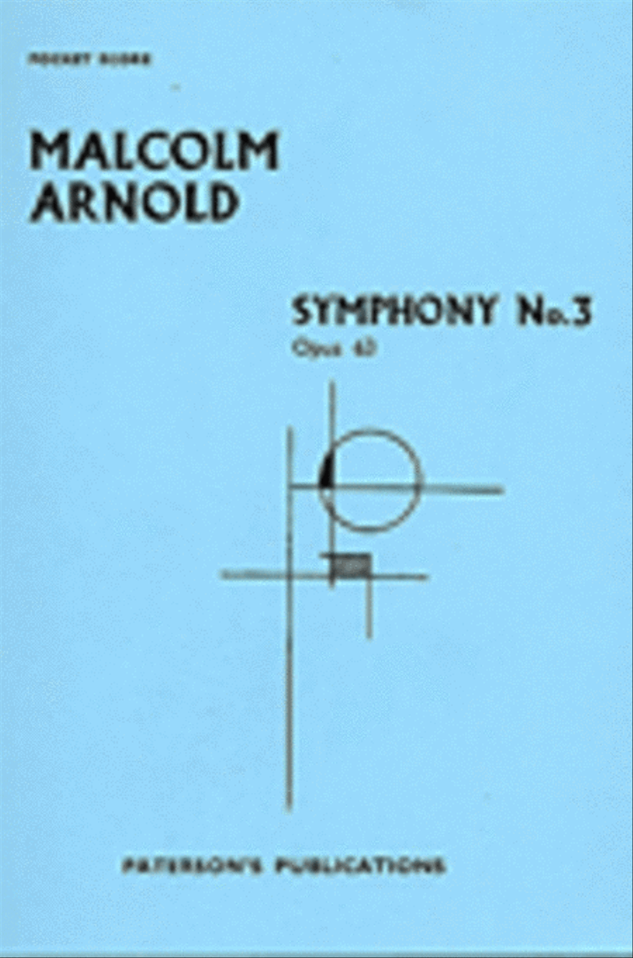Malcolm Arnold: Symphony No.3 Op.63 (Study Score) Orchestra scores gallery preview page 1