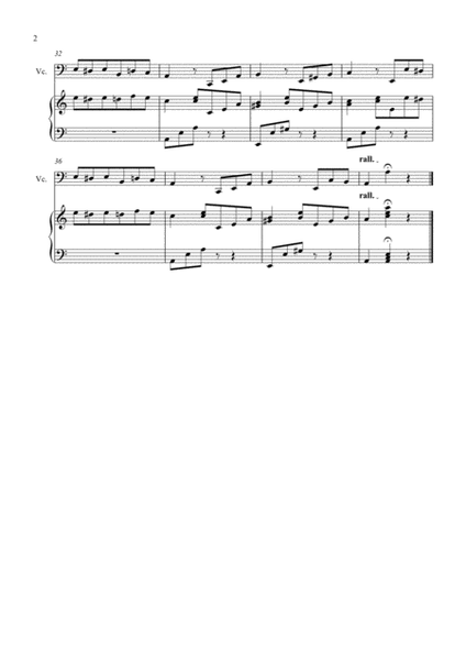 Fur Elise for Cello and Piano image number null