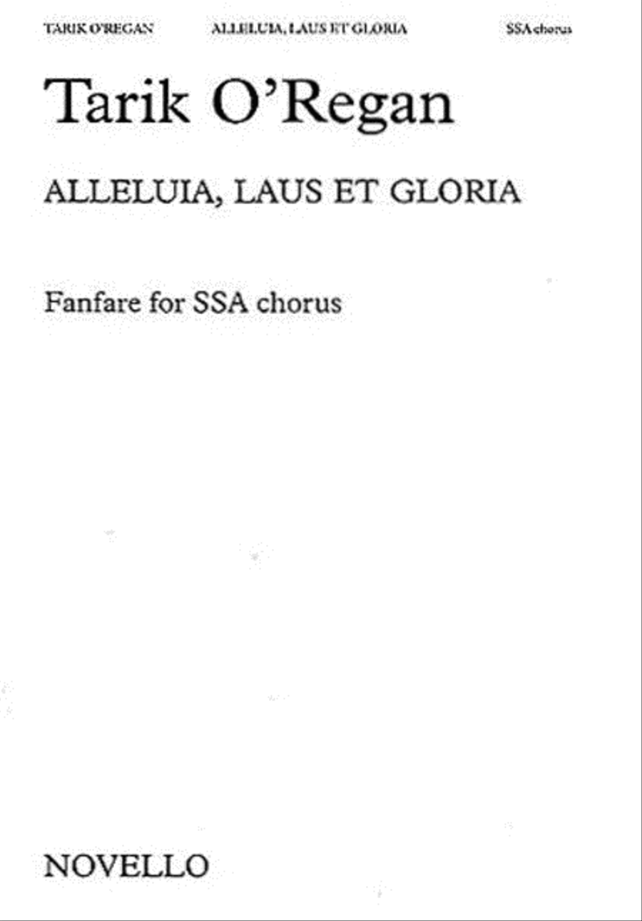 Alleluia, Laus Et Gloria Alleluia, Laus Et Gloria SSA scores gallery preview page 1