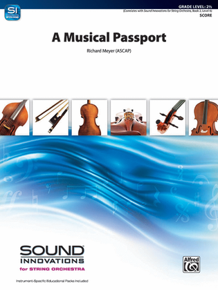 Book cover for A Musical Passport