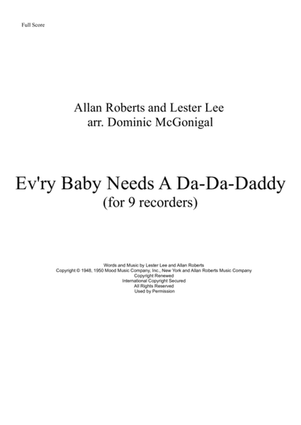 Ev'ry Baby Needs A Da-da-daddy image number null