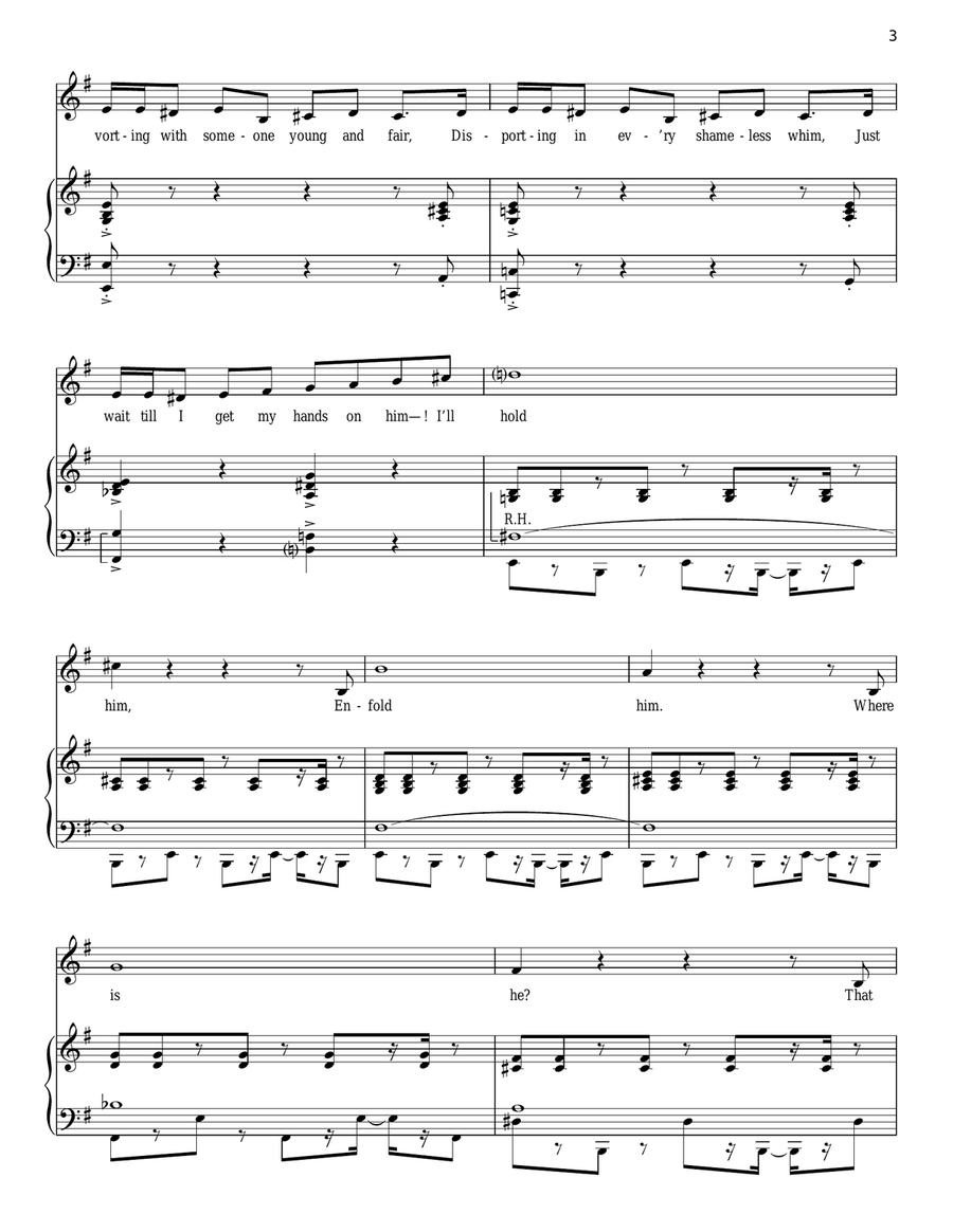 That Dirty Old Man That Dirty Old Man Piano, Vocal scores gallery preview page 3