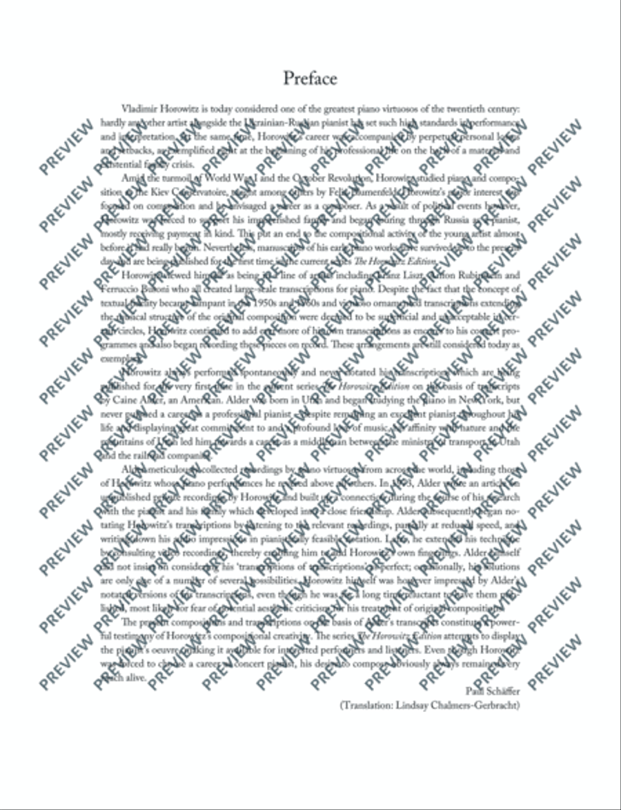 Carmen Paraphrases Carmen Paraphrases Piano Solo scores gallery preview page 3