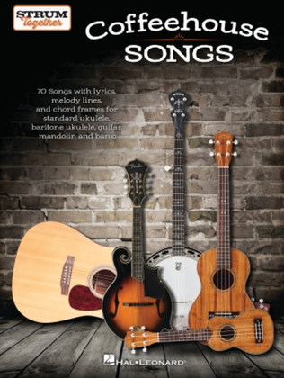 Book cover for Coffeehouse Songs – Strum Together