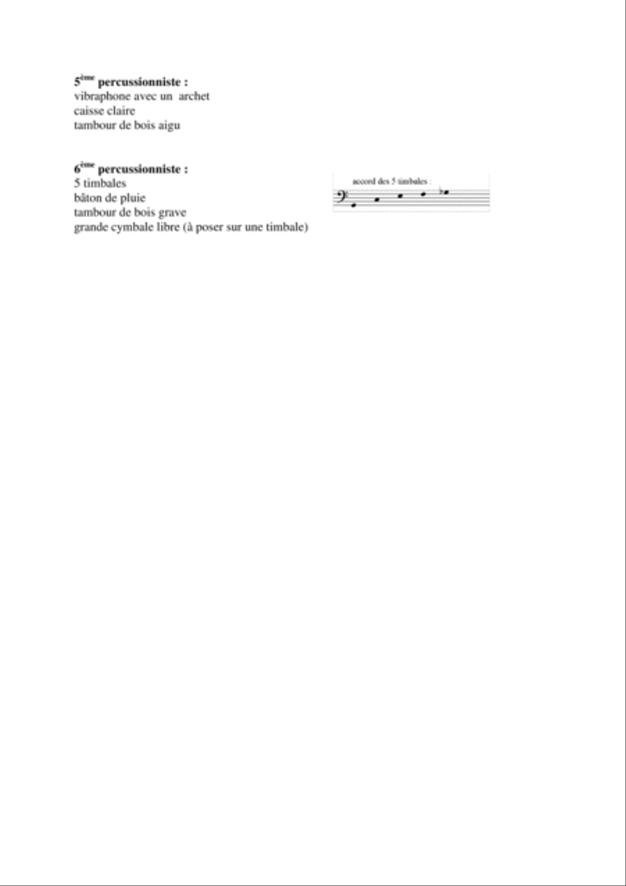 Au Commencement Etait Le Verbe 4-Part scores gallery preview page 3