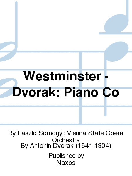 Westminster - Dvorak: Piano Co