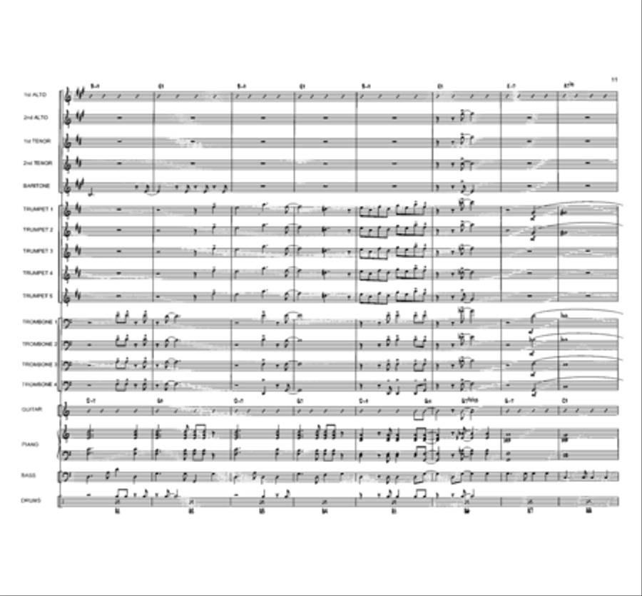 Northern Encounter Northern Encounter Jazz Ensemble scores gallery preview page 12
