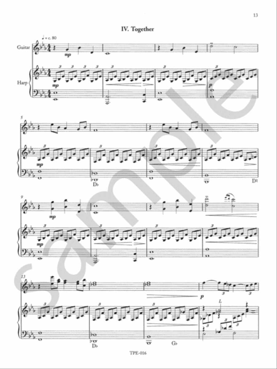 Hypnotized Harp scores gallery preview page 6