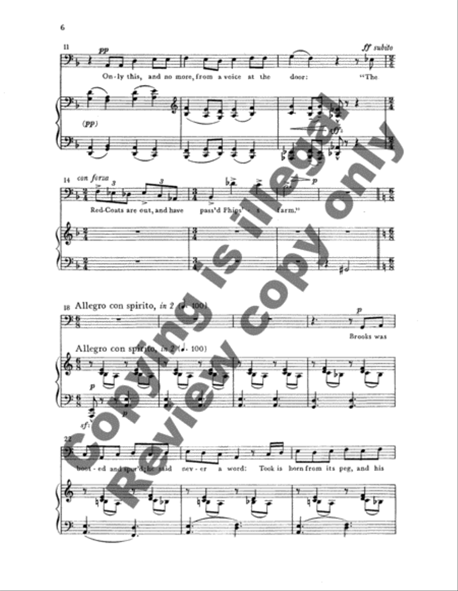A Concord Cantata 4-Part scores gallery preview page 10