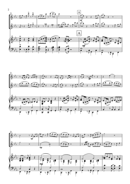"Jacaranda". Original Tango for Violin Duet and Piano image number null