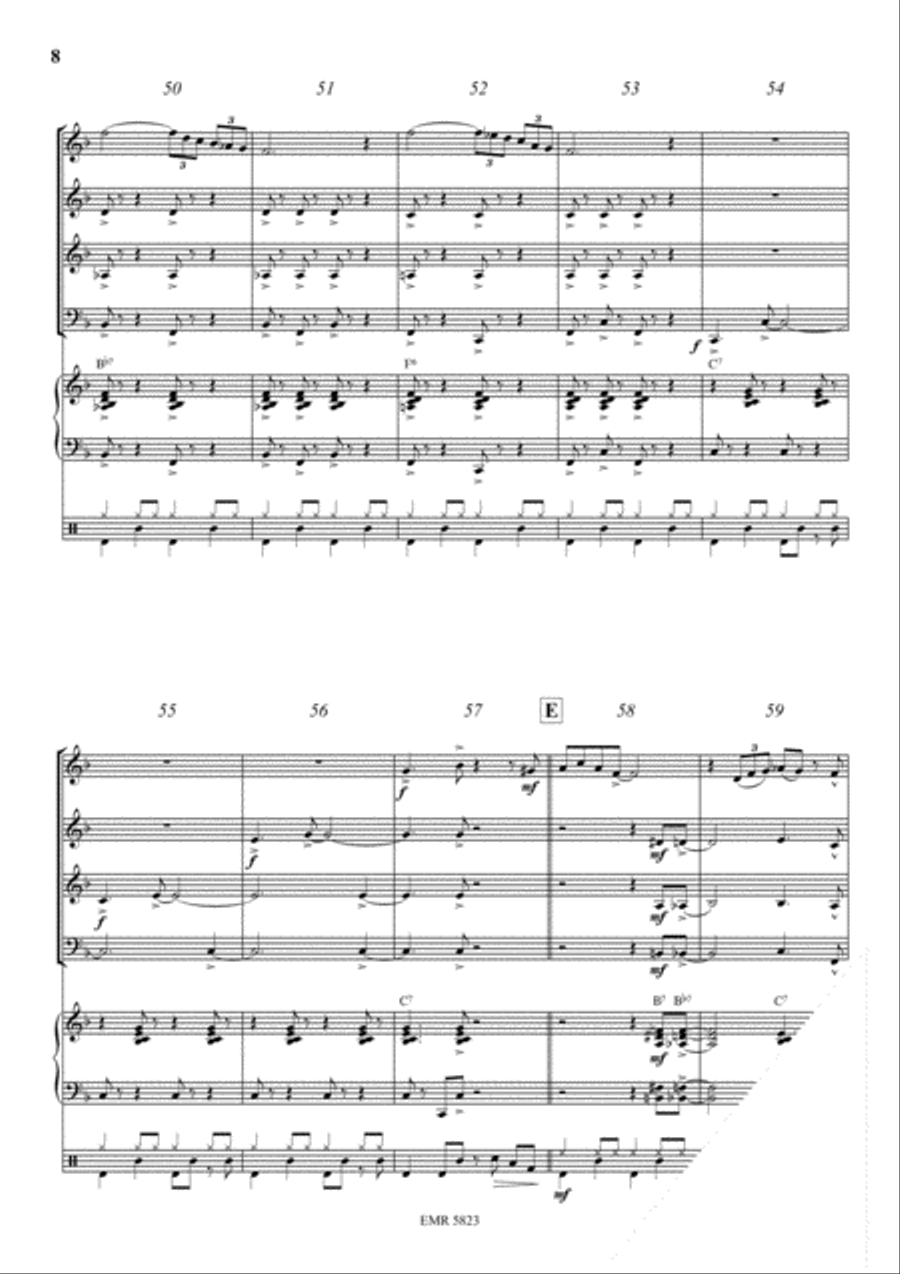 St. Louis Blues Concert Band scores gallery preview page 8