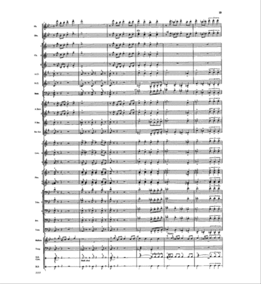 Majestia Concert Band scores gallery preview page 19