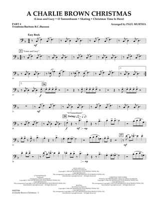A Charlie Brown Christmas - Pt.4 - Trombone/Bar. B.C./Bsn.