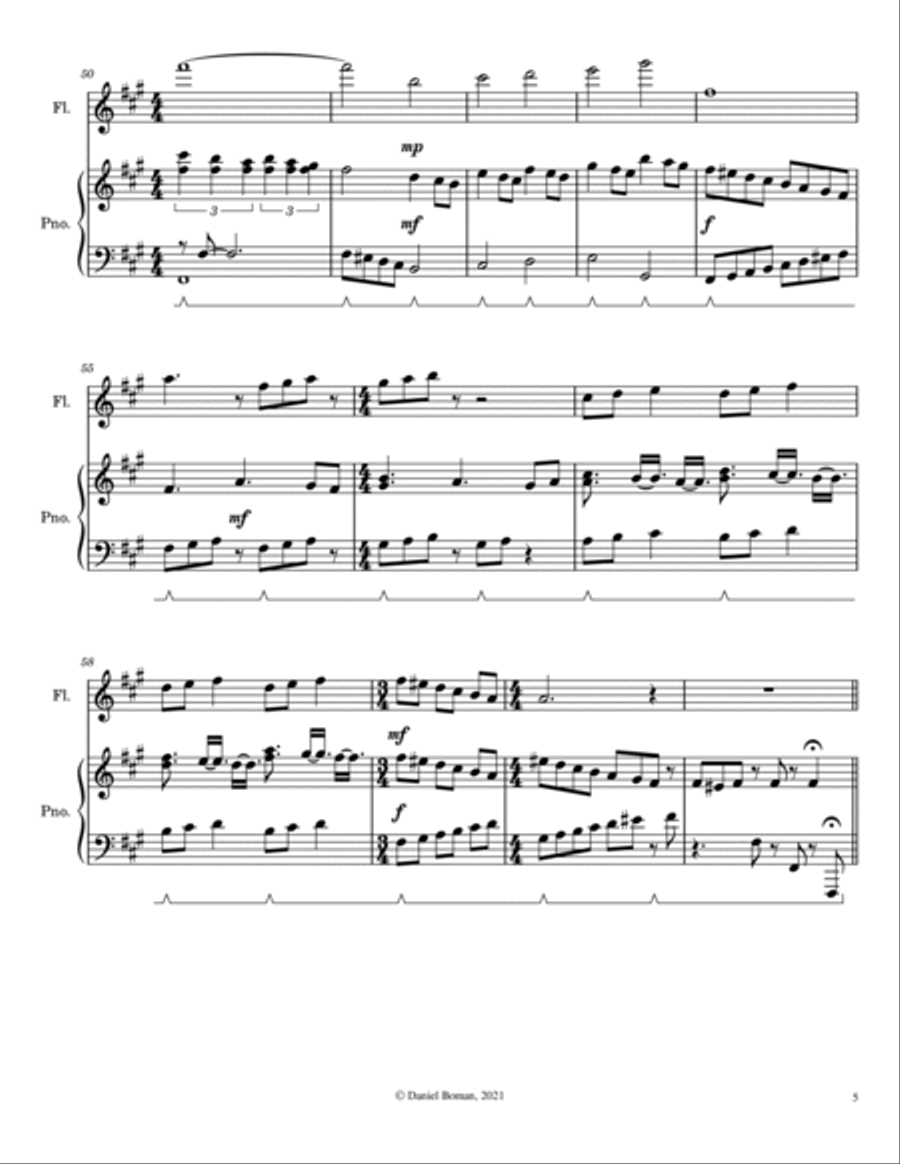 The Cave The Cave Woodwind Duet scores gallery preview page 5