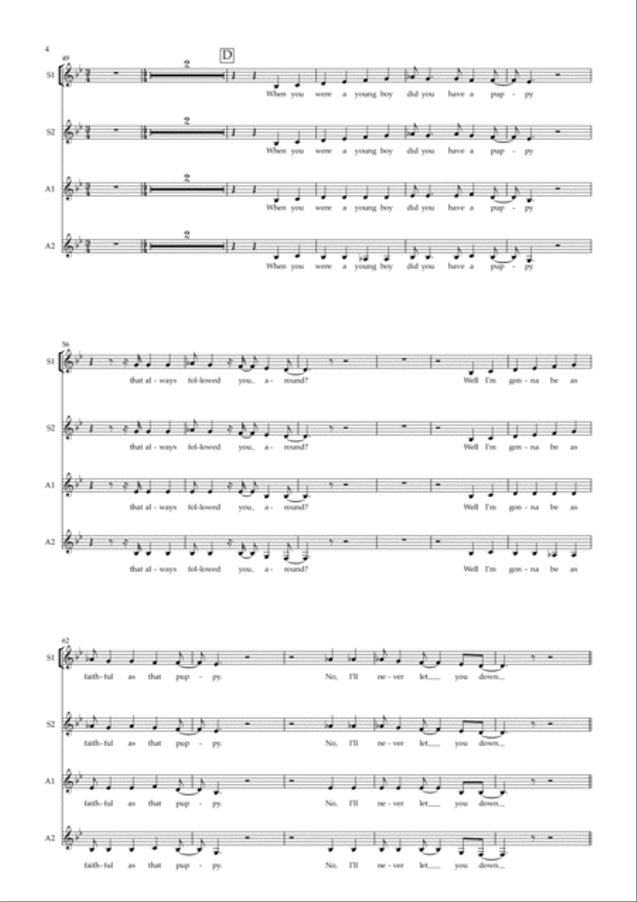 River Deep - Mountain High SSA scores gallery preview page 4