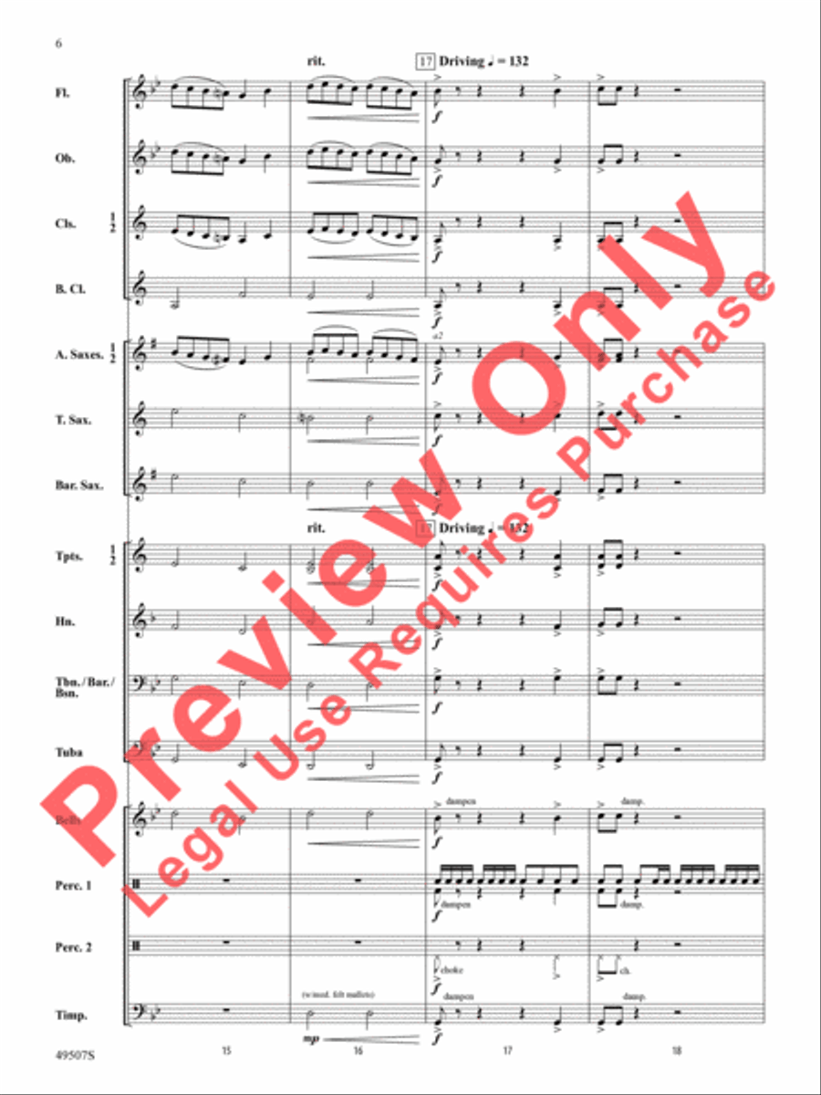 Operation Invictus Concert Band scores gallery preview page 7