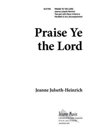 Book cover for Praise Ye the Lord