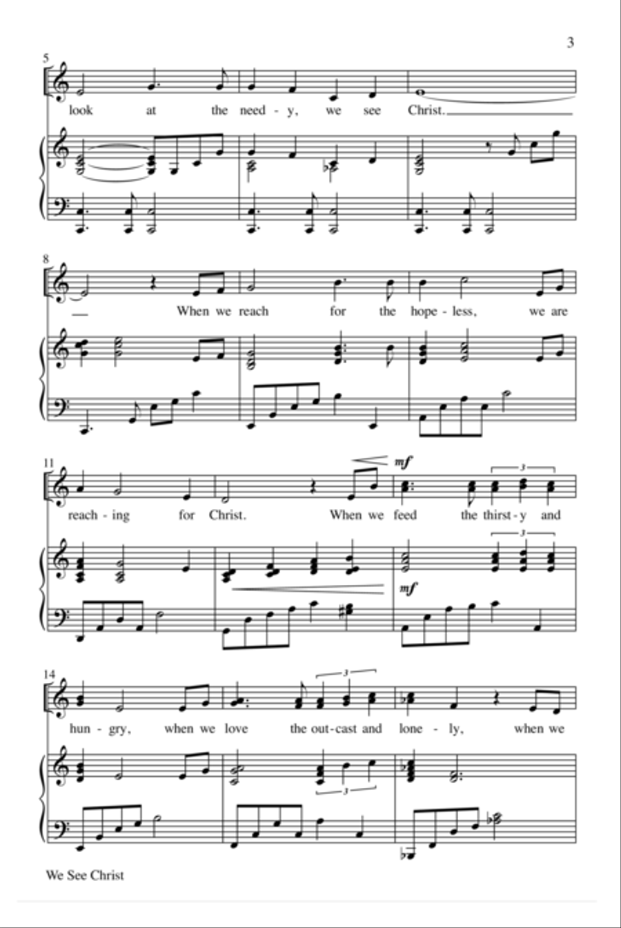 We See Christ We See Christ 4-Part scores gallery preview page 3